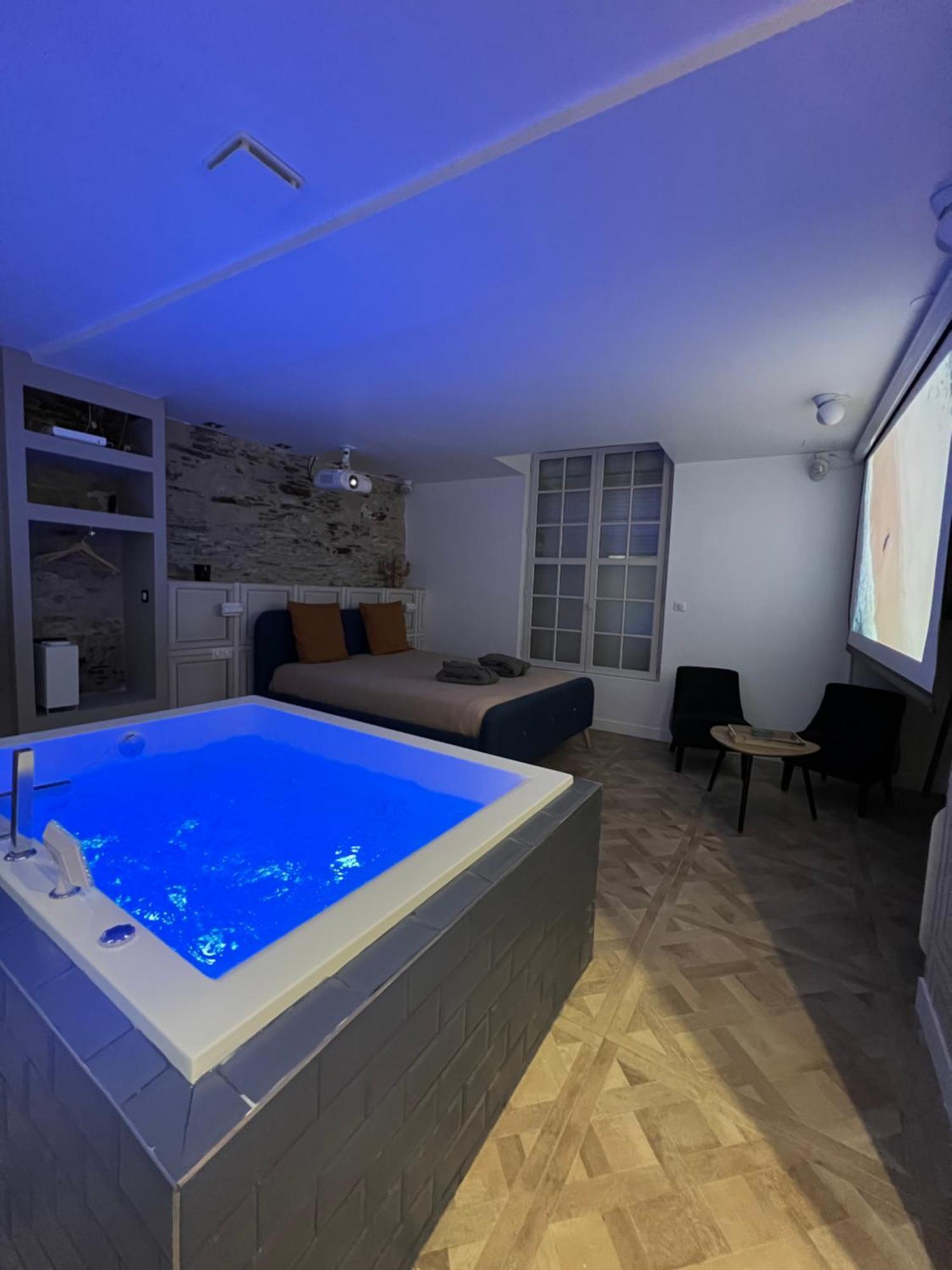 Appartement Avec Jacuzzi Sauna & Home Cinema - Nid D'Angers Kültér fotó